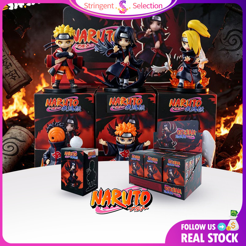 🇻🇳Sẵn hàng🇻🇳 Blind Box Naruto Shippuden Akatsuki figure mini trang trí ô tô bàn làm việc Naruto Itac