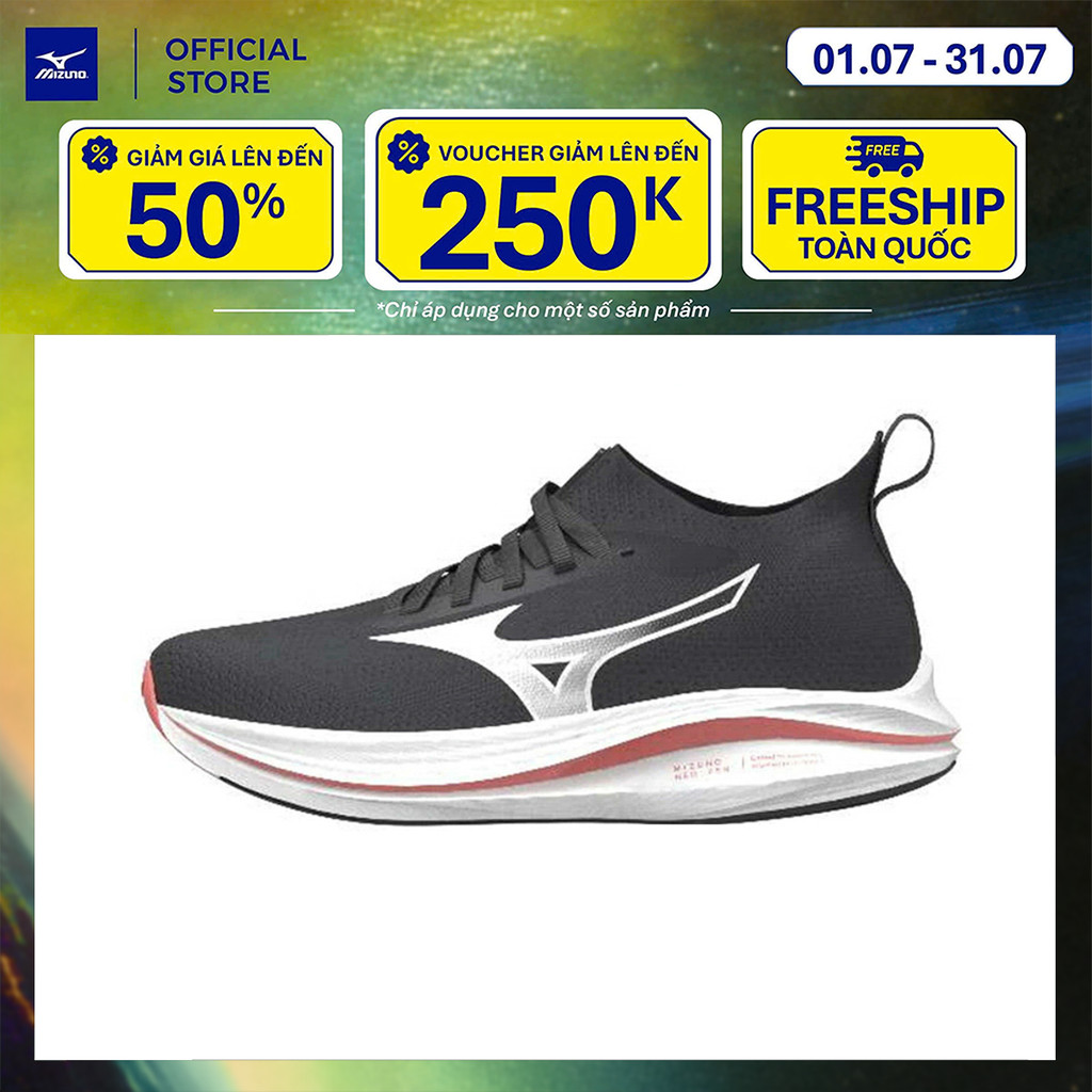 Giày Chạy Bộ Nam Mizuno Mizuno Neo Zen - Đen - J1GC258603