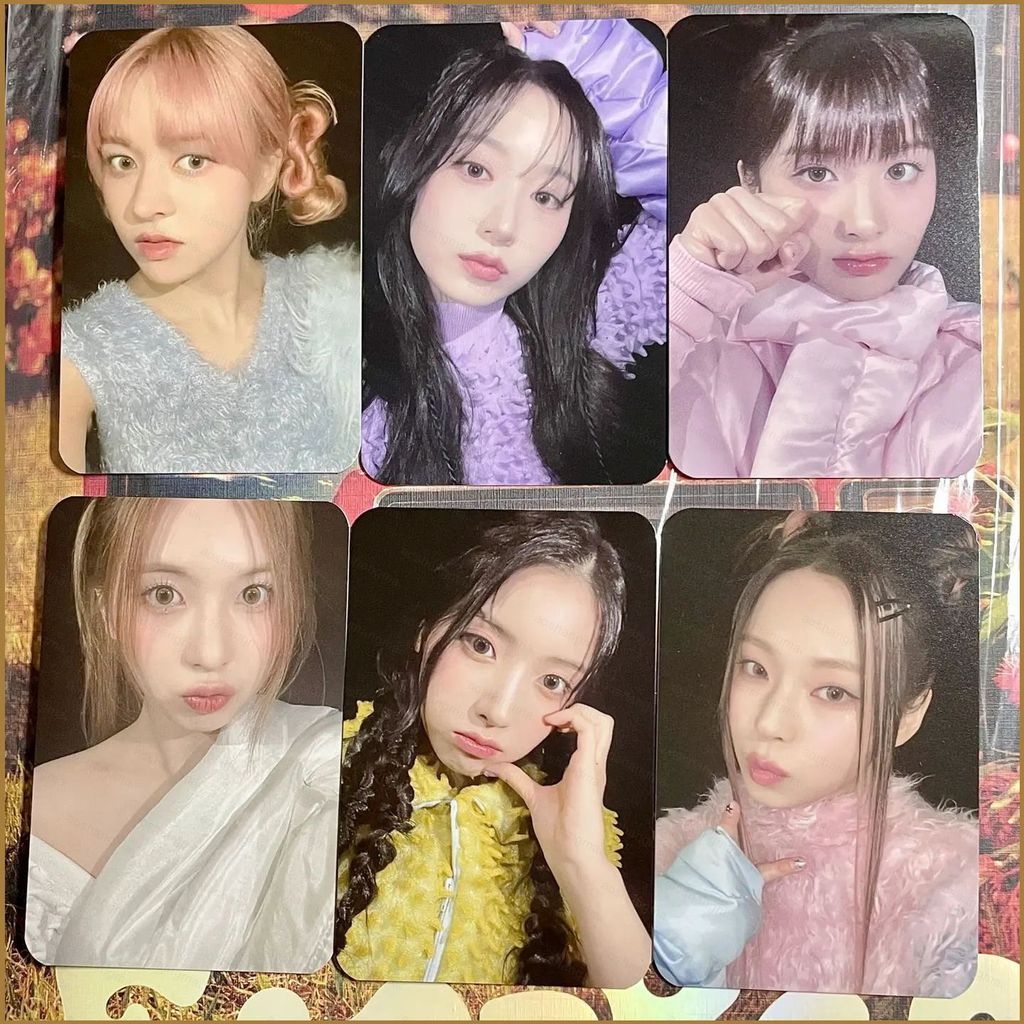 HK2 6 Cái / bộ NMIXX HAEWON Album Expergo LOMO Card JIWOO LILY Bưu Thiếp Bộ Sưu Tập Ngôi Sao KPOP Ng