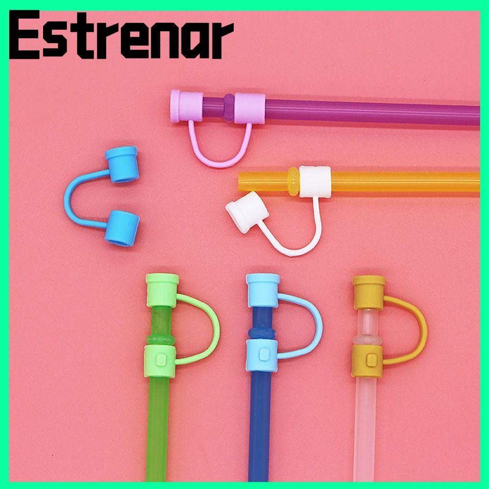 ESTRENAR Ống Hút Topper, Nắp Bảo Vệ Đầu Ống Hút Chống Bụi, Di Động Tốt Niêm Phong 8 Mm Ống Hút Đầu N