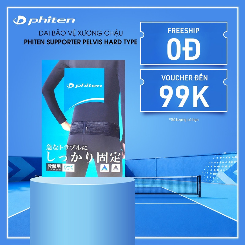 Đai Bảo Vệ Xương Chậu Loại Cứng Phiten Supporter Pelvis Hard Type