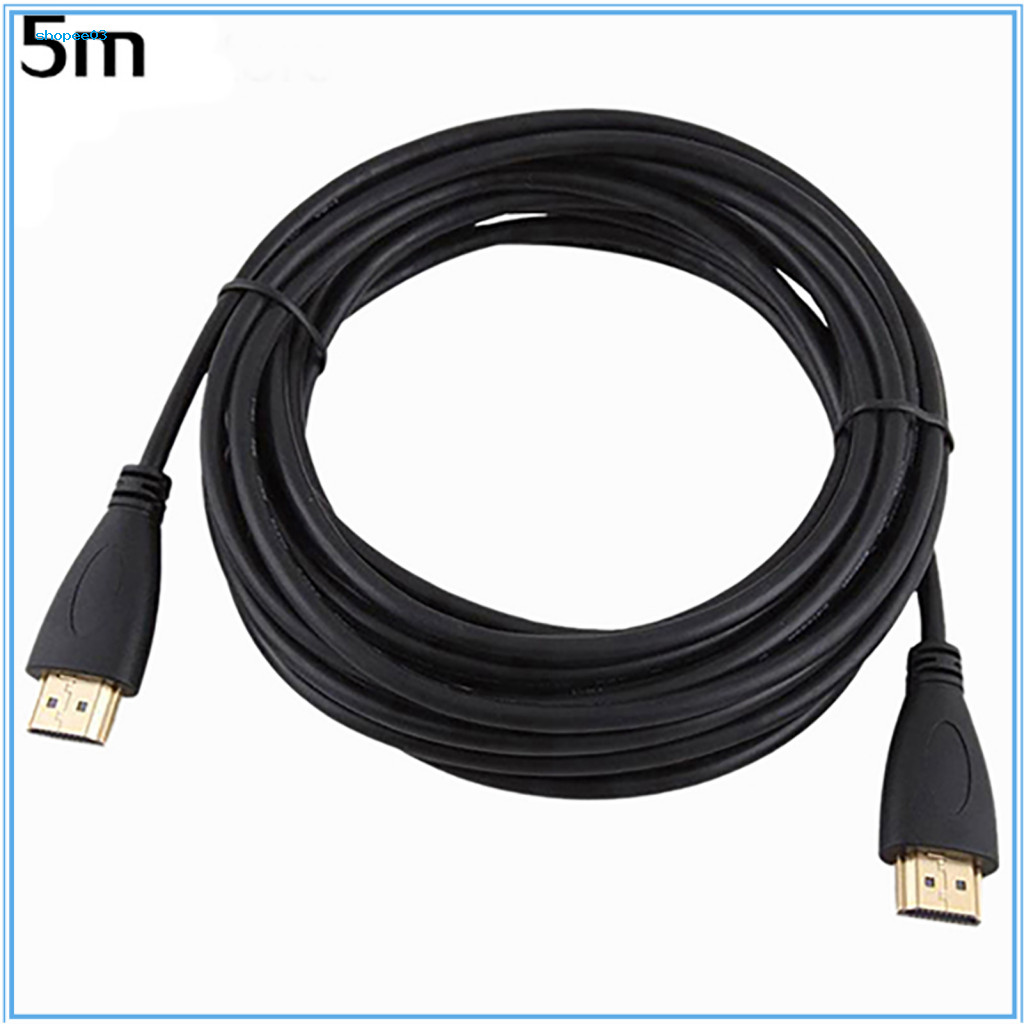 [Ky] Cáp tương thích HDMI 3 / 5 / 7 / 10ft tốc độ cao V14 1080P Nam sang Nam cho máy chiếu LCD TV có