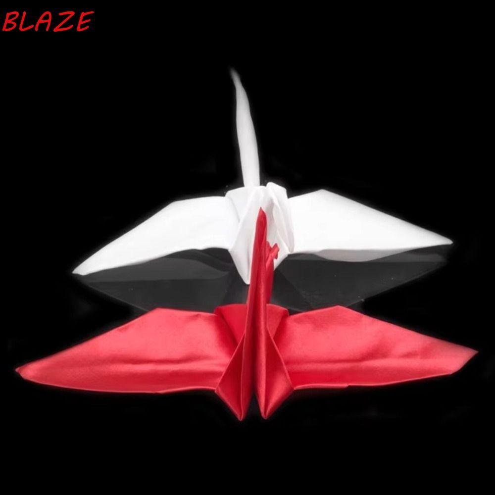 YHFNDIYS Magic Trick Paper Crane, Stage Illusion Gimmick Accessories Origami Crane Magic, Stage Perf