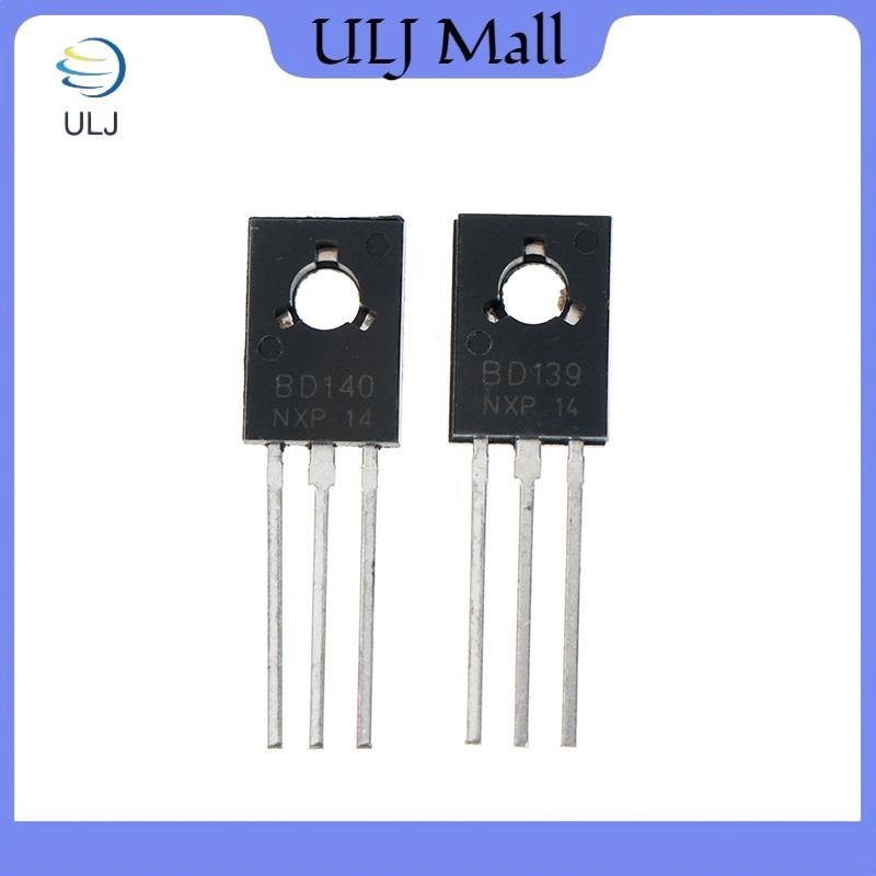ULJ 20 Cái BD139 BD140 (BD140 10 Cái + BD139 10 Cái) Bóng bán dẫn điện TO-126.