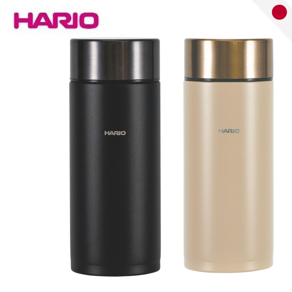 HARIO Stick Bottle - Slim Insulated Stainless Steel Water Bottle (350mL)
