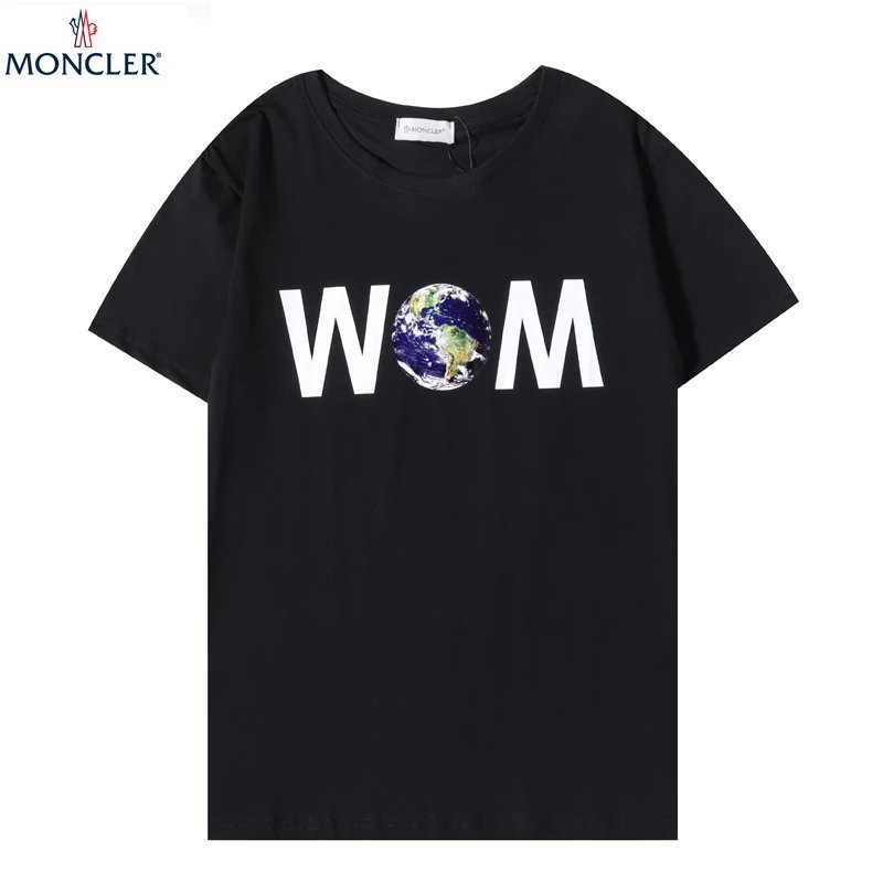 Moncler Mengkou x Fujiwara Hiroshi FRGMT Phiên Bản Giới Hạn Nam Nữ Phong Cách Mới Trái Đất Áo Thun T