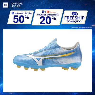 Giày bóng đá TRẺ EM MIZUNO α III SELECT JR - Xanh Bạc - P1GB266525