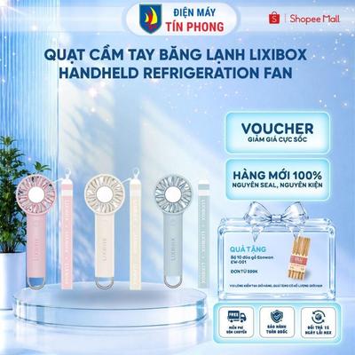 Quạt Cầm Tay Băng Lạnh Lixibox Handheld Refrigeration Fan - Mát Lạnh, Nhỏ Gọn - Hàng Chính Hãng