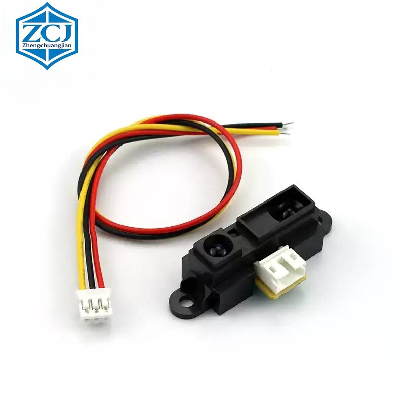 Cảm biến đo khoảng cách hồng ngoại 2Y0A21 GP2Y0A21YK0F GP2D12 Phát hiện khoảng cách 10-80cm với đườn