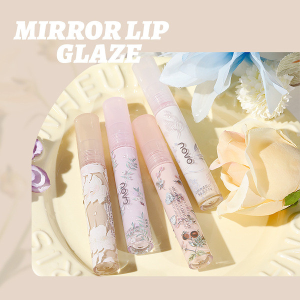 | 【his romand】 | ✼Trang Điểm NOVO NOVO Nectar Từ Nước Bóng Gương Môi Glaze Toot Son Dưỡng Ẩm Nữ Sinh