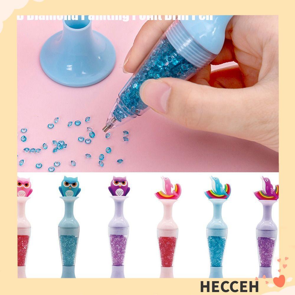 HECCEH Diamond Painting Tool DIY Flower Pot Shape Cross May Phụ kiện Standable