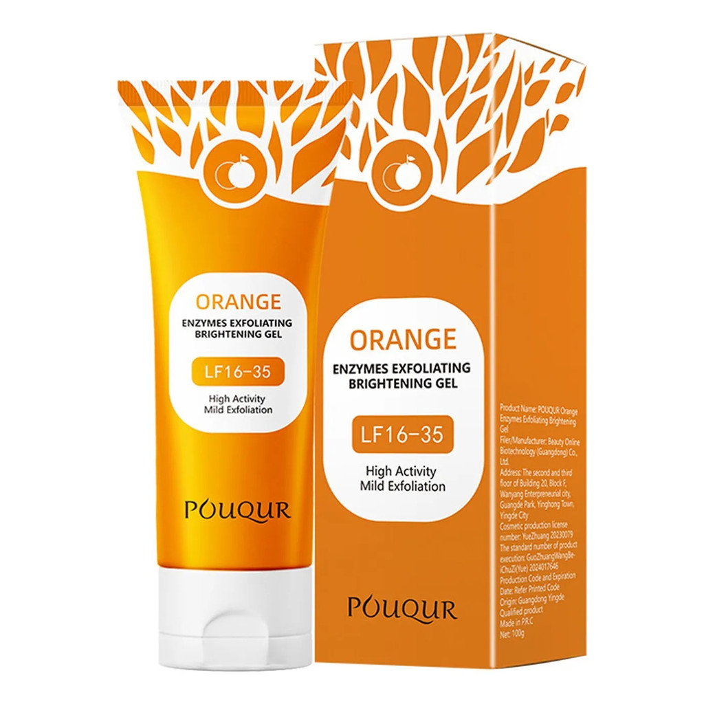 Gel tẩy tế bào chết Lj Cc Gmeelan Orange Enzyme 100g A Vv Cn 130U