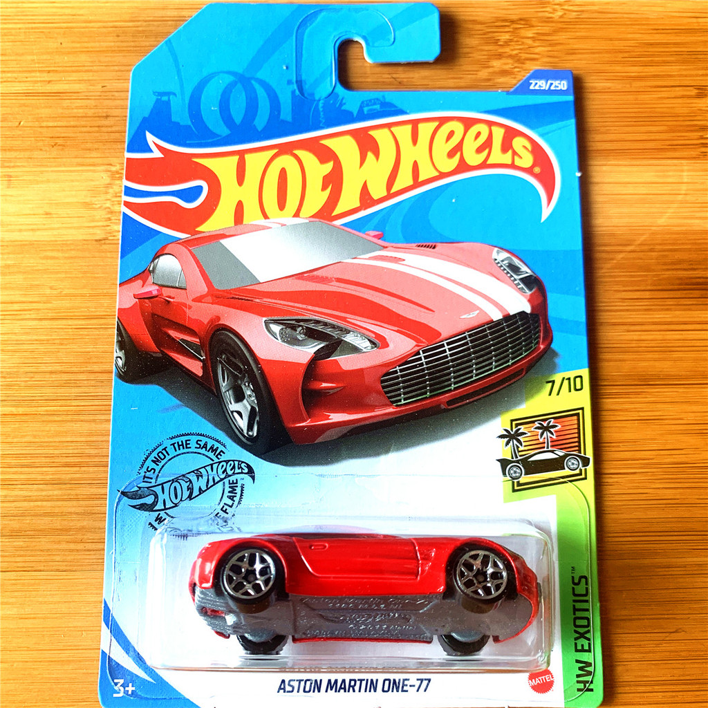 Hot Wheels Hợp Kim Nóng Xe Thể Thao Nhỏ 2021NM Lô Mới ASTON MARTIN ASTON MARTIN ONE77