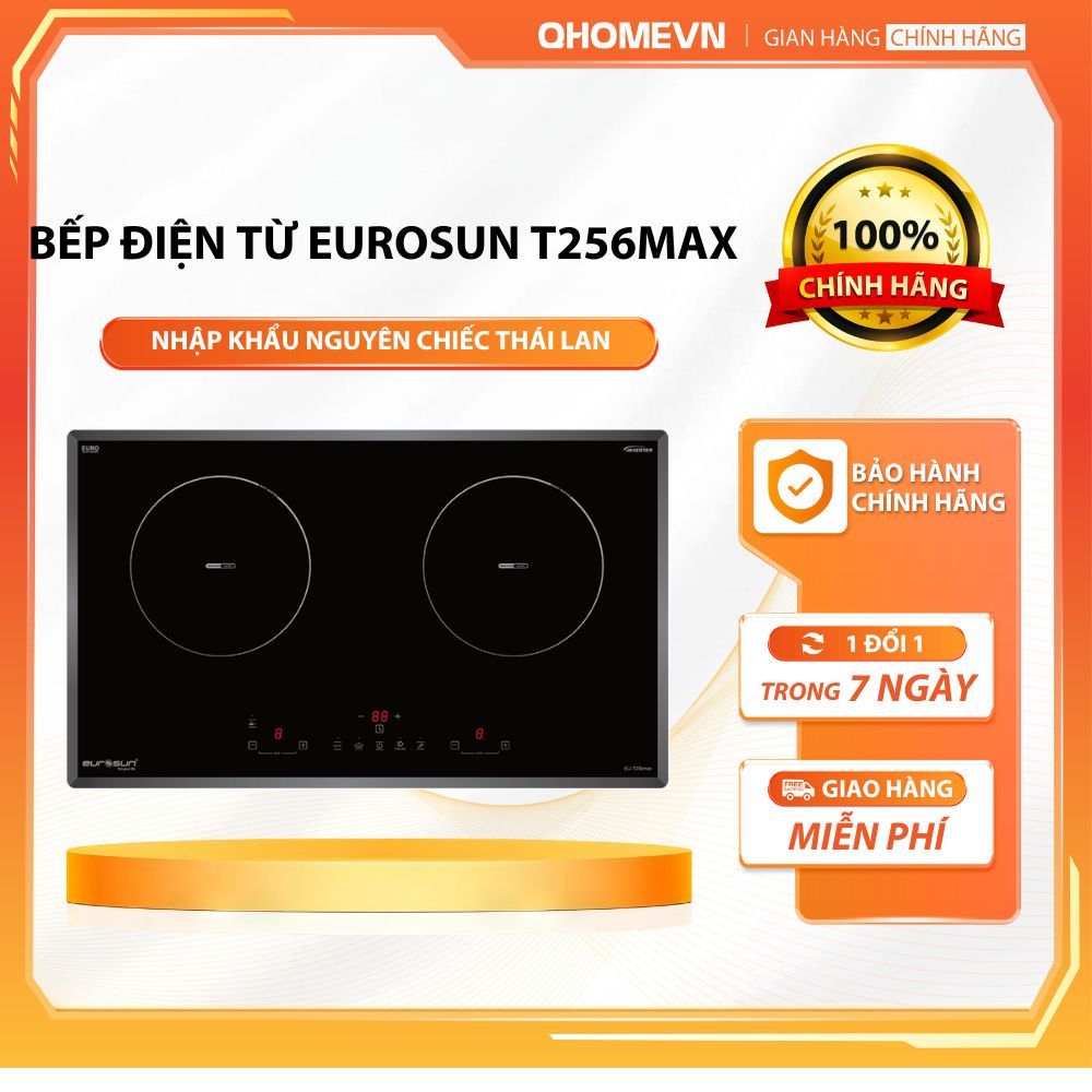 Bếp Từ Eurosun T256Max Bếp điện từ hồng ngoại Eurosun EU E259Max, Nhập khẩu Malaysia | HÀNG CHÍNH HÃ