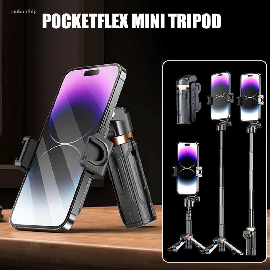 [AUBO] Chân máy Mini 360° Lật Chân máy mini linh hoạt, Pocket Flex Tripod Mini Selfie Stick Tripod S