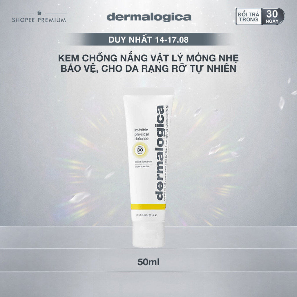 Kem chống nắng vật lý Dermalogica Invisible Physical Defense 50ml