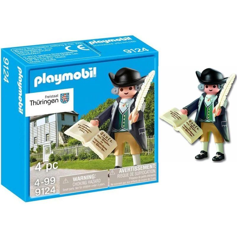 Đồ chơi búp bê Playmobil 9124 Goethe 71427 Thịt nướng gia đình 8 / 15 / 1