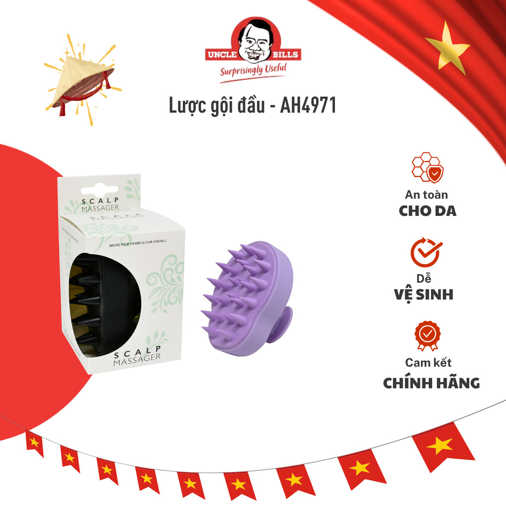 Lược gội đầu UNCLE BILLS AH4971