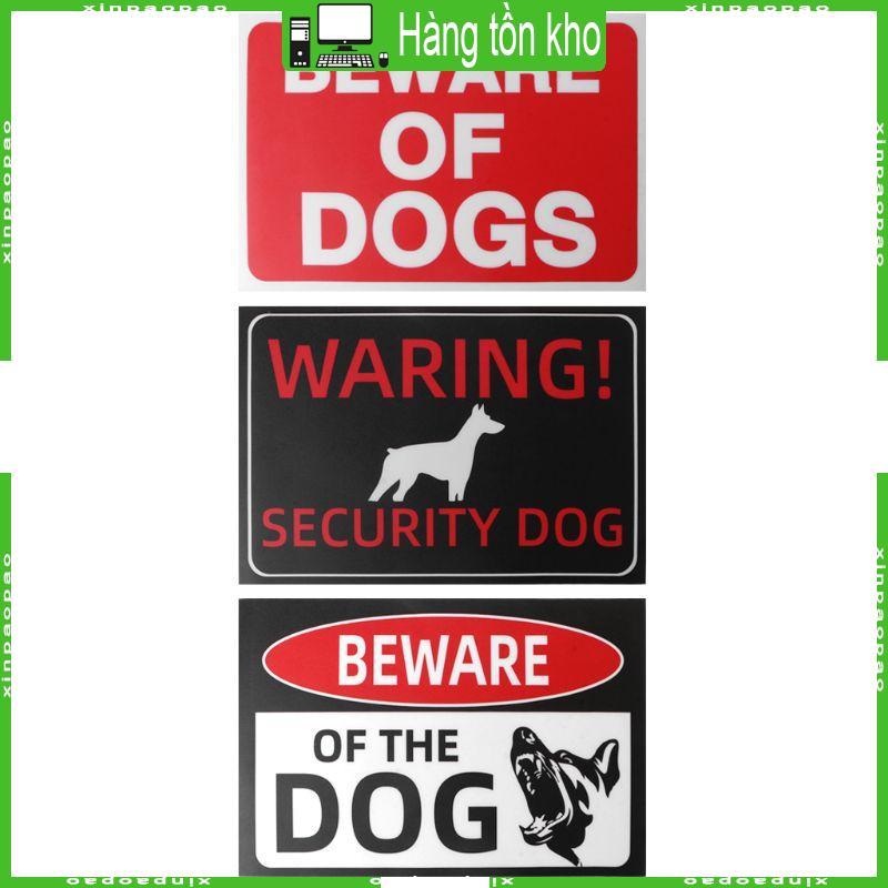 XI Metal Beware of Dog Sign Beware of Dog Warning Sign 11 8x7 8Inch để sử dụng trong nhà và ngoài tr