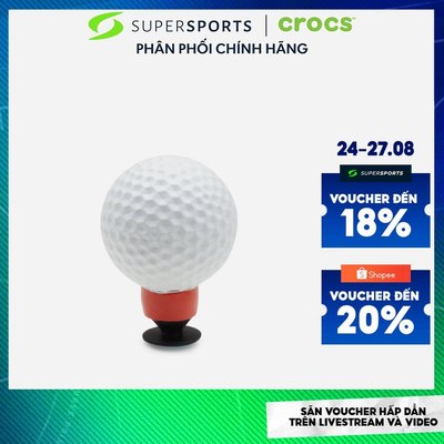 Phụ Kiện Crocs 3D Golf Ball 1Pcs - Trắng - 10013773