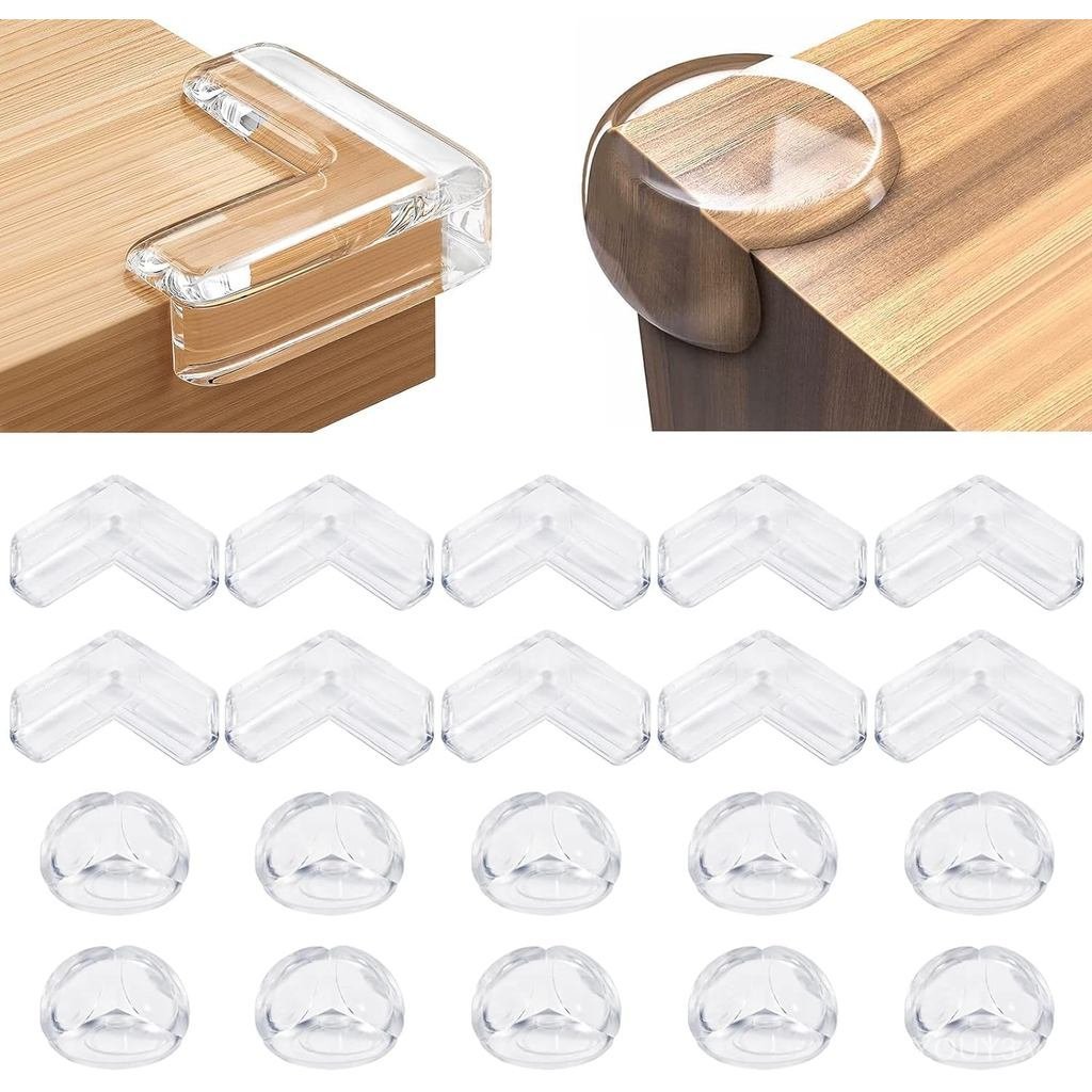 20 Pack Corner Protector Baby, Table Corner Protectors for Baby Guards Clear for Furniture Corner Pr