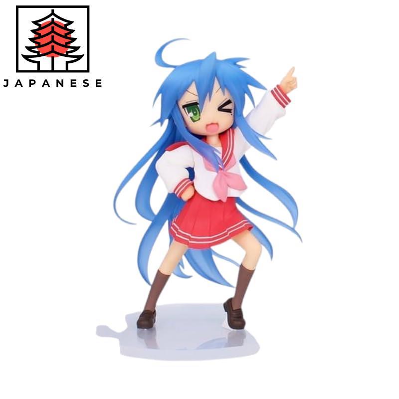 【Direct from JP】Lucky Star Vivit Figure Konata Izumi Official Goods Character Approximately 13cm