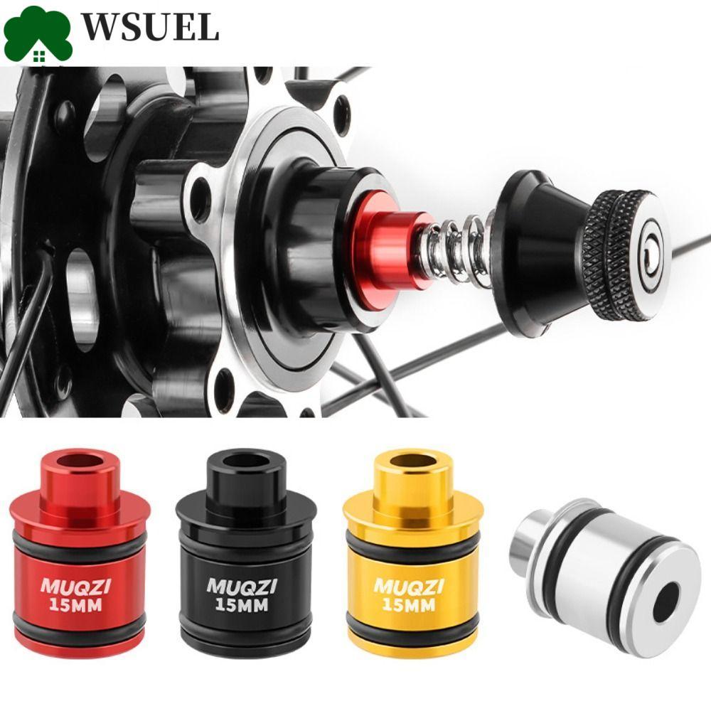 WSUEL 2 Chiếc Hub Xe Đạp Thru Trục Adapter, Bộ Chuyển Đổi Hub Xe Đạp Hợp Kim Nhôm Phát Hành Nhanh, B