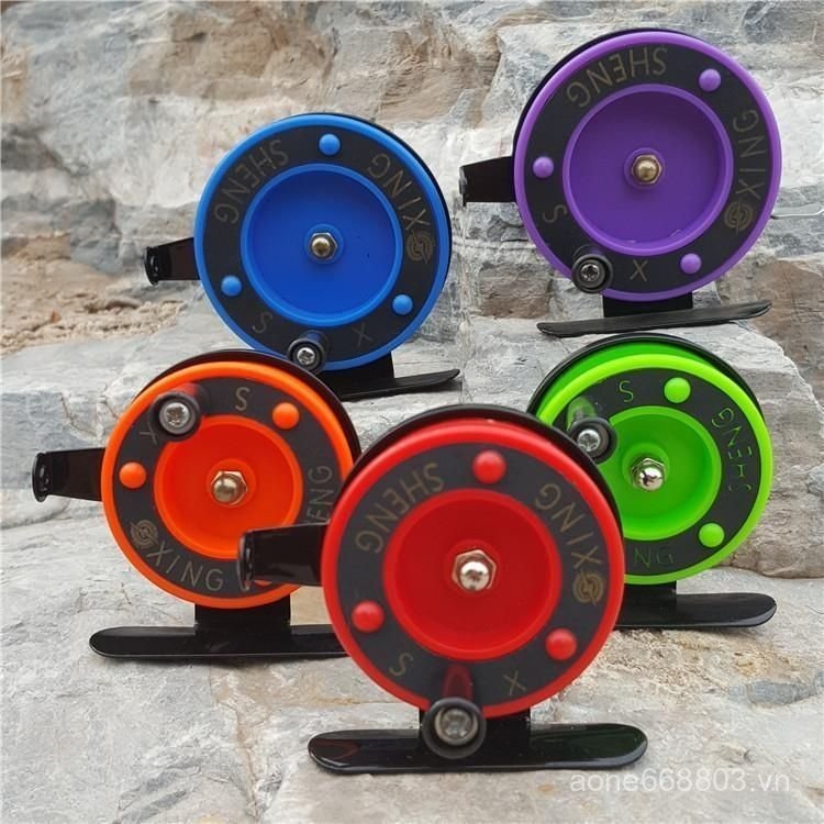 Ưu đãi đặc biệt Kim loại Ice Fishing Reel Bè Fishing Reel Micro-Lead Fishing Reel Fly Fishing Reel M