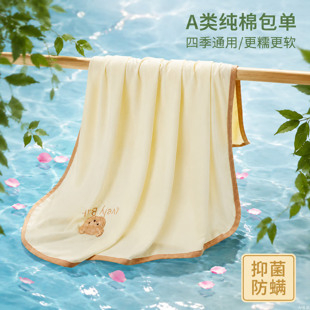 Tấm Gói Bé Sơ Sinh Gói Gói Gói Gói Gói Gói Gói Chăn Mùa Xuân Thu Đông Bốn Mùa Cotton Nguyên Chất Gói