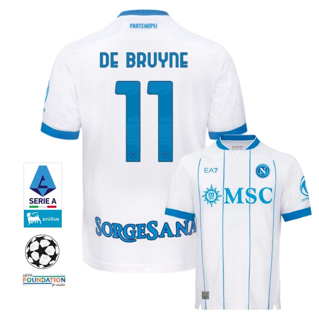 Áo bóng đá sân khách SSC Napoli 2026 / 27 Áo sơ mi ngắn tay