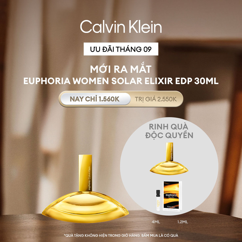 Nước hoa Nữ Calvin Klein Euphoria Women Solar Elixir EDP 30ml