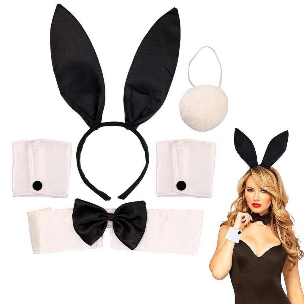 Bộ tai thỏ Bunny Girl cho tiệc Phục sinh và Halloween