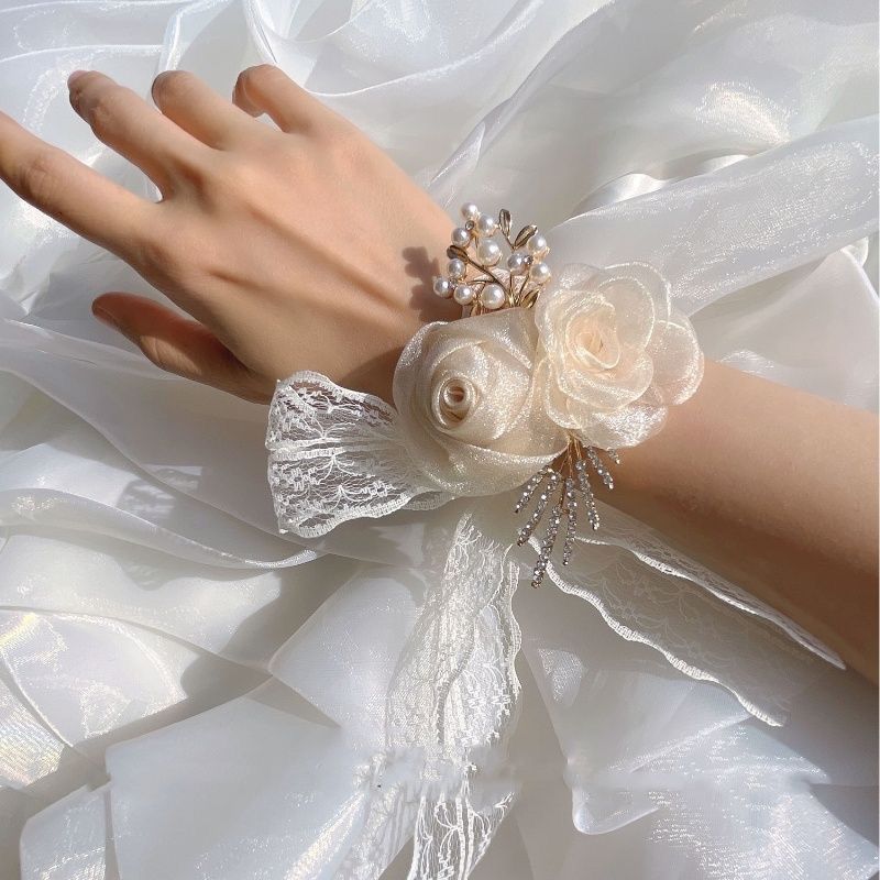 Cô Dâu Cổ Tay Hoa Ren Cô Dâu Chị Em Cao Cấp20251022