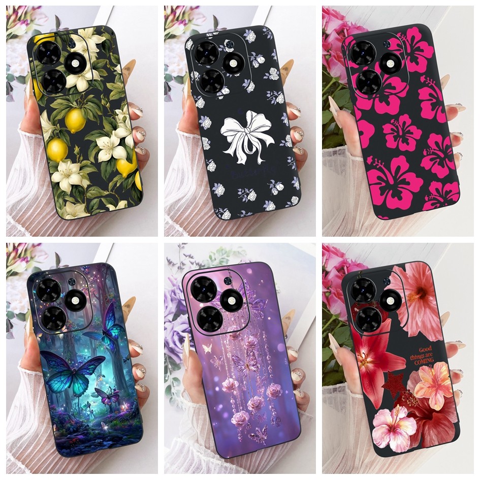 Vỏ Mới Cho Infinix Smart 8 X6525 / Smart 8 Pro X6525B / Smart 8 HD X6525 / Smart 8 Plus X6526 Ốp Mềm