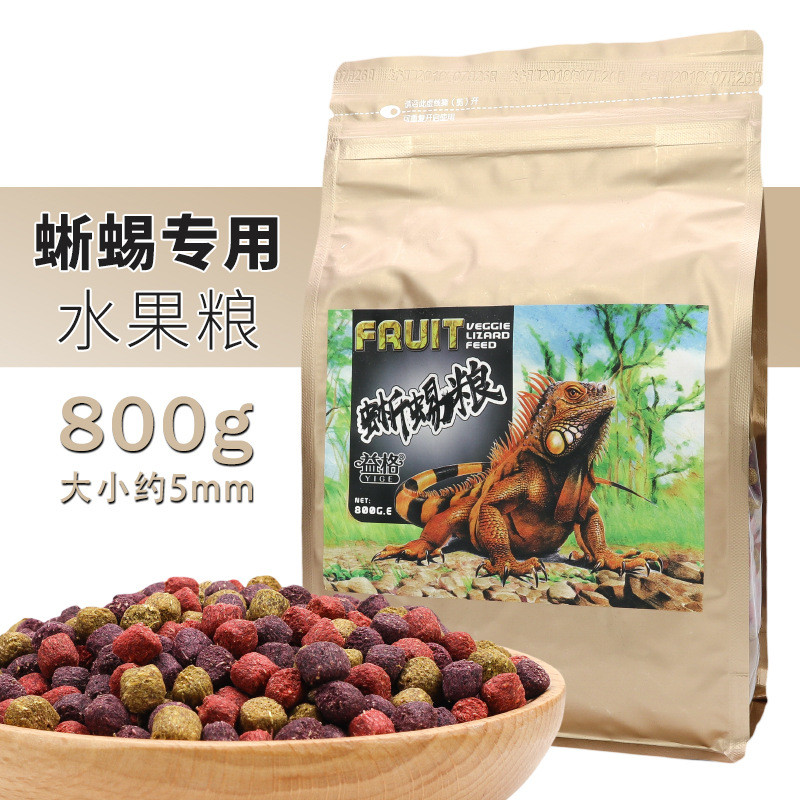 Yige Iguana Thức Ăn Thằn Lằn Thực Phẩm Hương Trái Cây Thức Ăn Cói Sư Tử Vị Thành Niên Người Lớn Thực