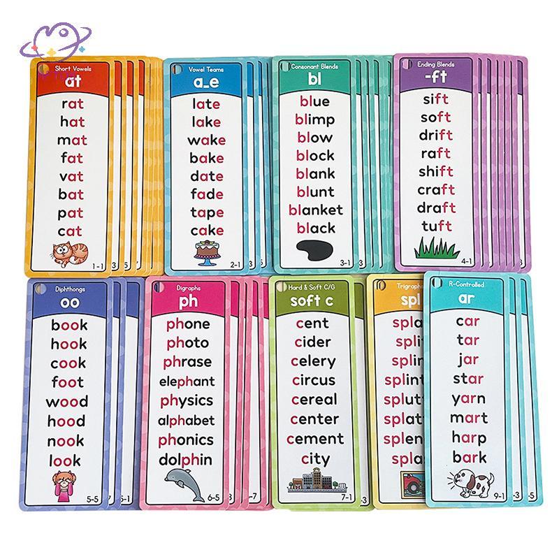 Danh sách từ ngữ HFTOY Phonics, 117 nhóm Danh sách cột từ ngữ âm, Dụng cụ hỗ trợ giảng dạy xây dựng 