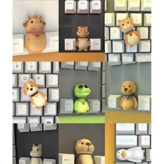 Animal Party Keycap , Keycap Động Vật Đáng Yêu - Nút Bàn Phím Game Animal Party