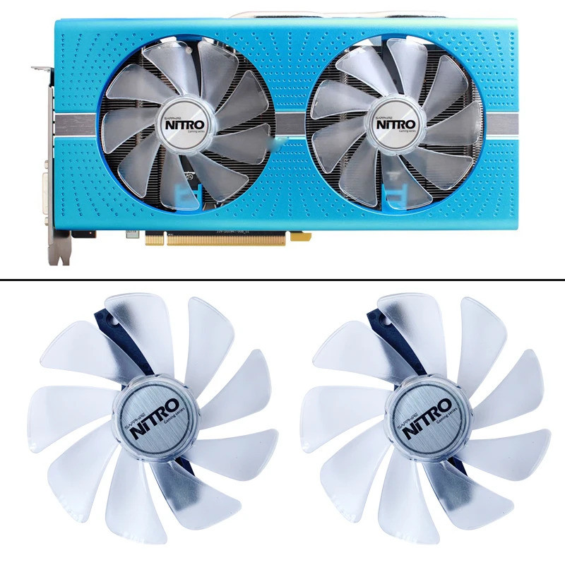 INEW 95mm CF1015H12D FD10015M12D RX 590 580 480 470 570 Quạt Làm Mát GPU Cho Sapphire RX470 RX590 RX