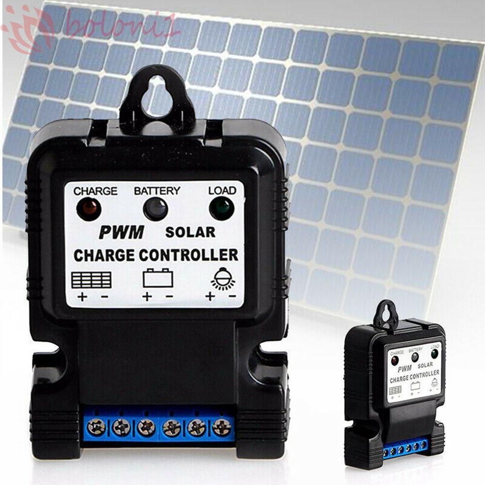Bộ sạc pin Cải tiến tại nhà Bộ điều khiển bền Bộ điều khiển năng lượng mặt trời 6V 12V 10A