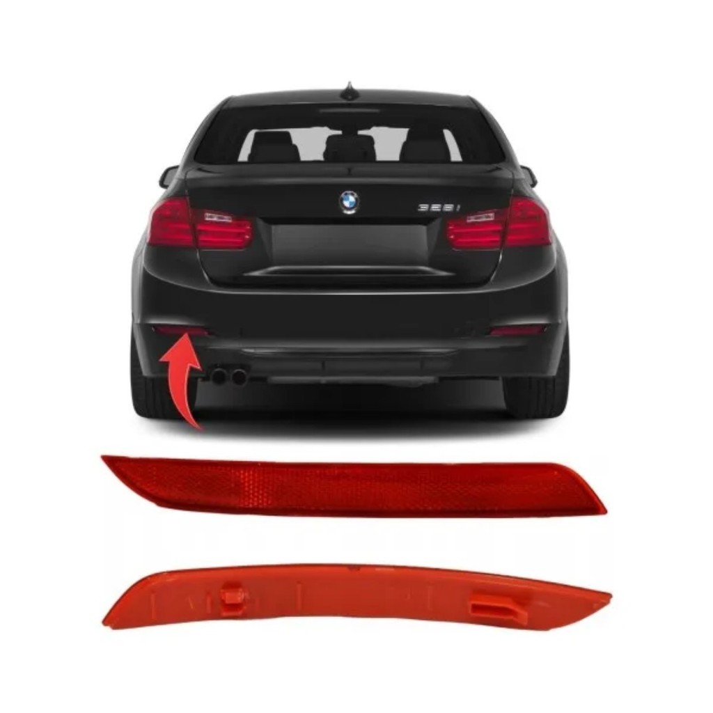 Đèn phản quang phía sau BMW 3 Series 4 Series OE 63147382233 63147382234