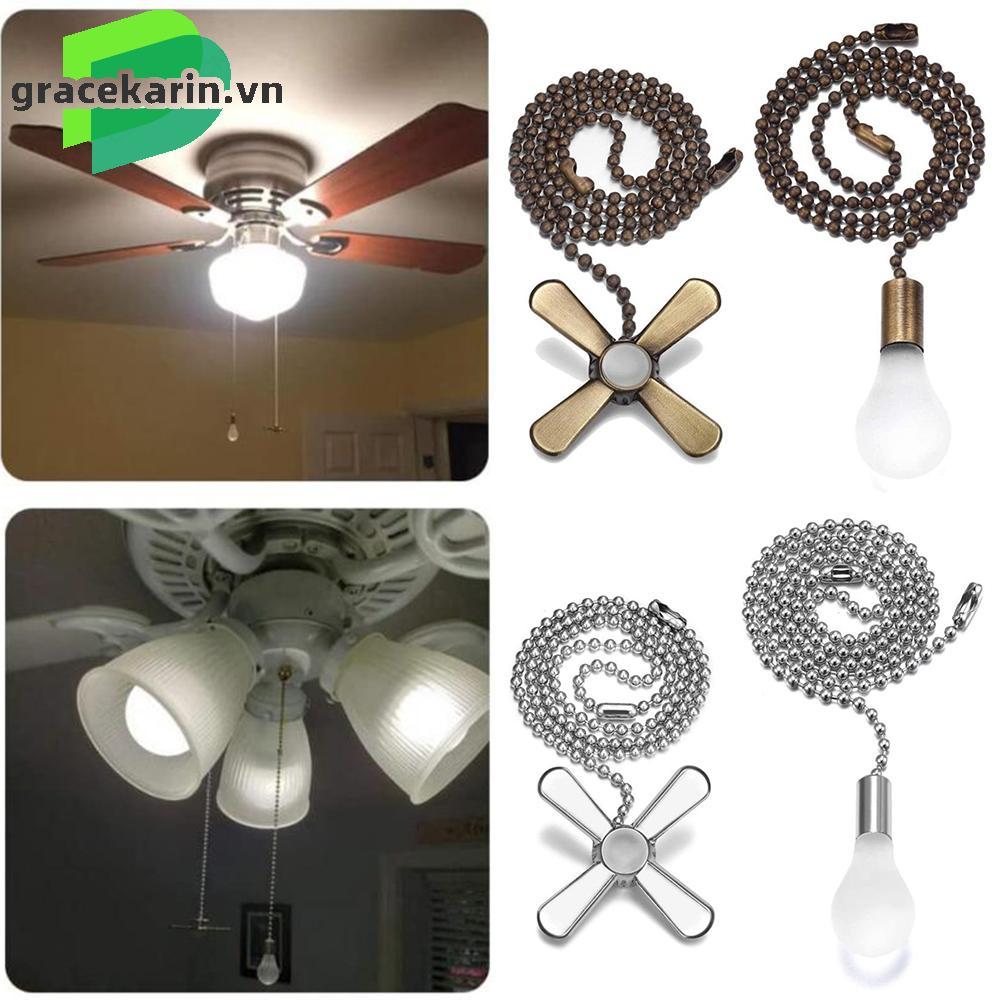 Pendant Chain Lamp Decoration Beaded Ball 12Inch Decor 2pcs Metal 30CM Extension