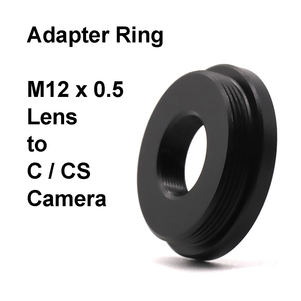 Vòng chuyển đổi gắn vít Kim loại cho ống kính M12x0.5 (S mount) và Camera công nghiệp CCTV C / CS M1