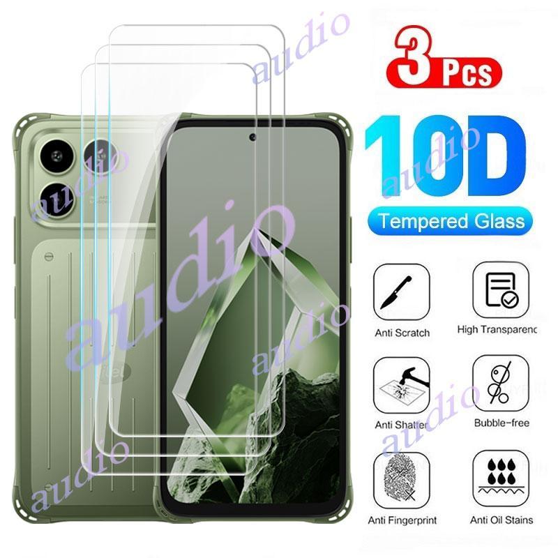 Itel Power 80 4G - Bộ 3 miếng dán kính cường lực bảo vệ màn hình cho điện thoại Itel Power 80 4G/P80