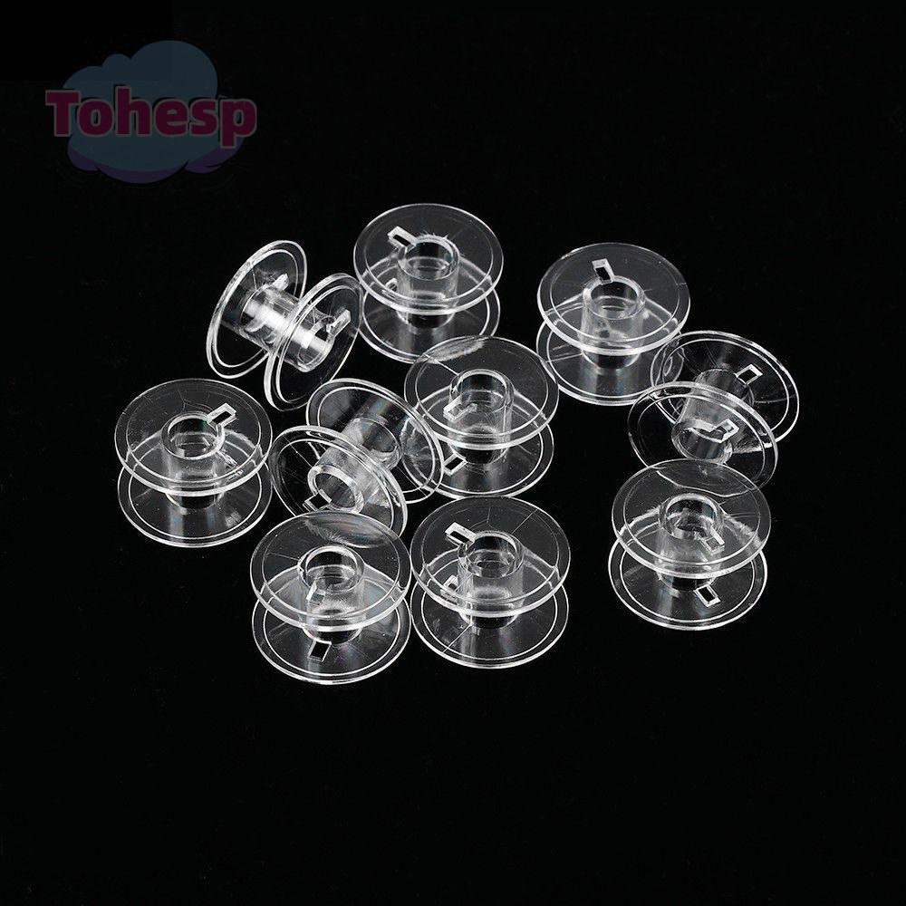 TOHESP 10 / 30 chiếc Chỉ Bobbin Craft May|Giá đỡ lưu trữ Linen Spool