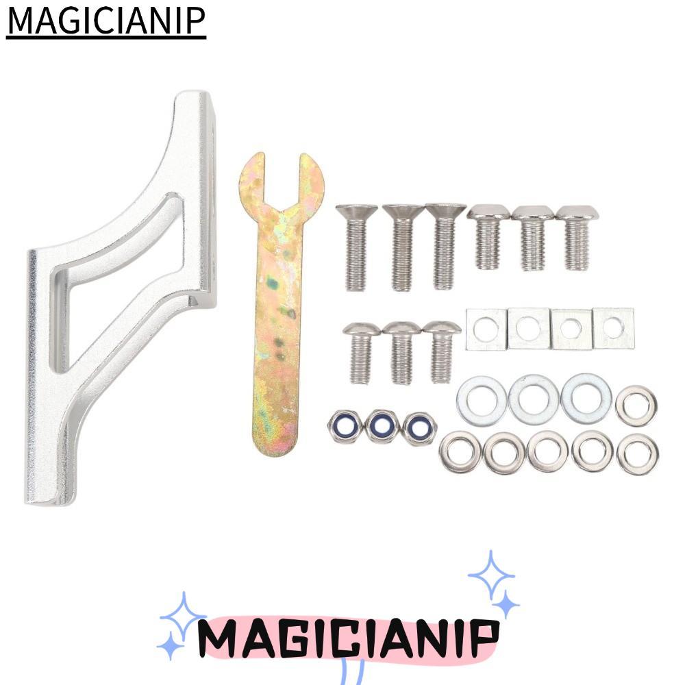 MAGICIANIP Túi chu kỳ Giá đỡ gắn bộ chuyển đổi Riser, Hợp kim nhôm Lắp đặt dễ dàng Bộ chuyển đổi khố