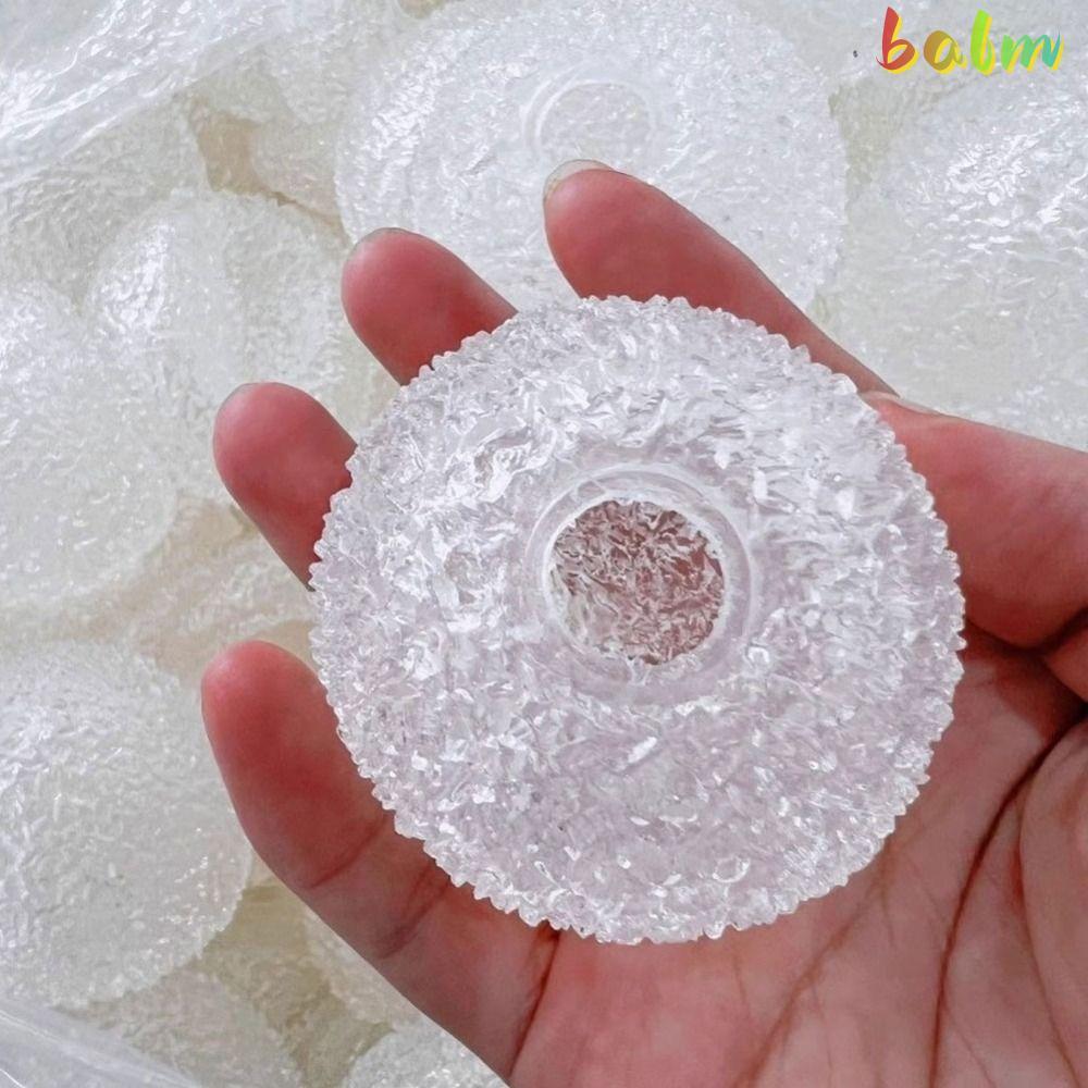 BALM DIY Bóp Bóng Vỏ, Đồ Chơi Bóng Fidget Trong Suốt Cầm Tay, Di Động Mềm Có Nắp Dễ Thương Rỗng Bóp 