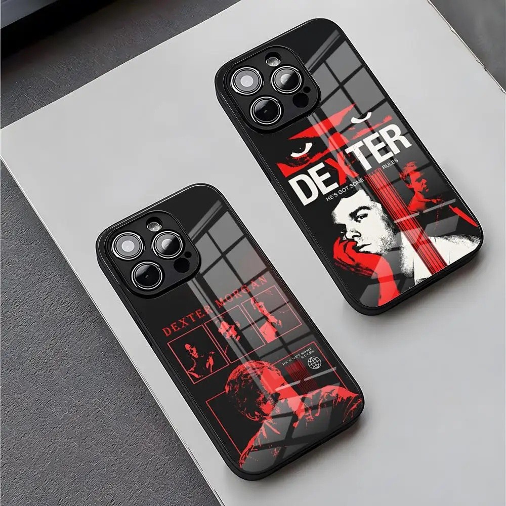 Ốp Điện Thoại BK-1 Dexter Morgan Cho IPhone 16 Pro Max 15 Plus 14 Pro 12 11 13 Mini X XR XS Max 8 7 