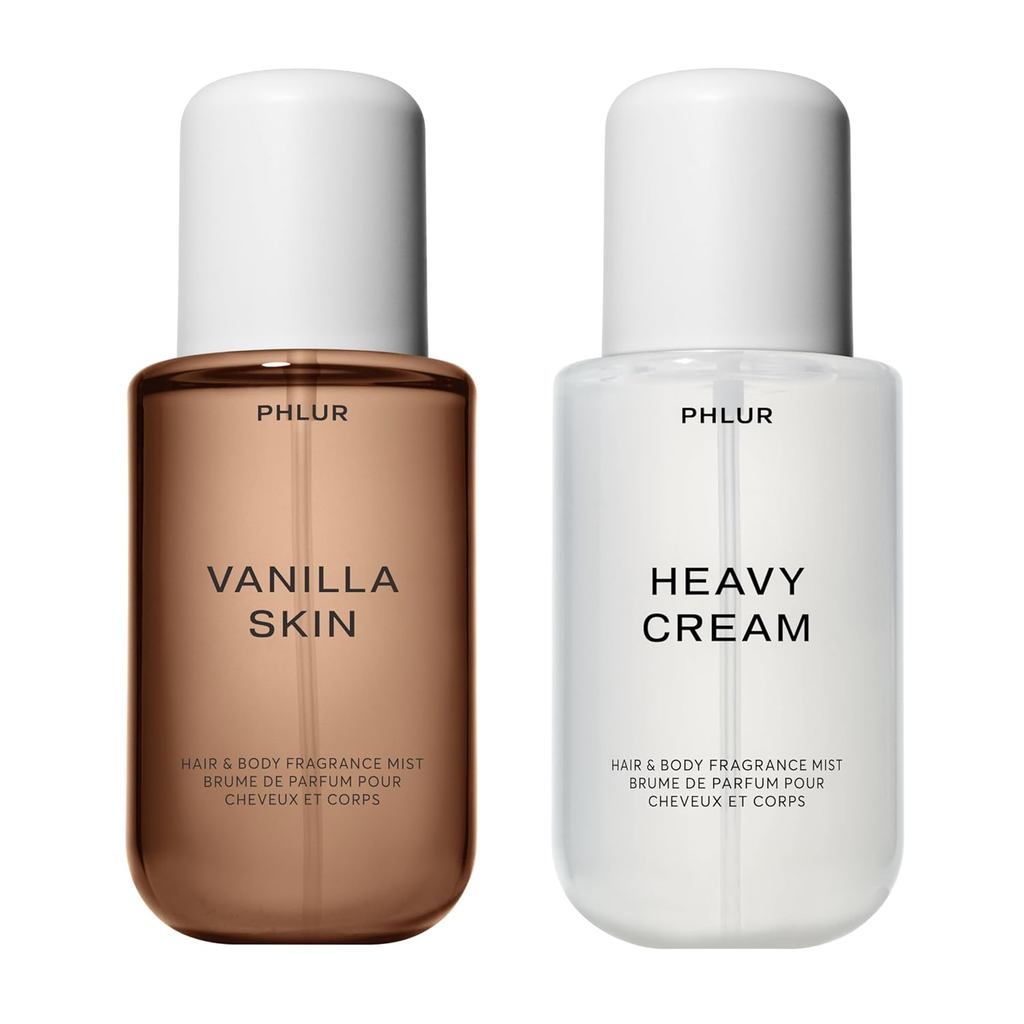 PHLUR Vanilla Skin & Heavy Cream Body Mist - Hương thơm tóc & toàn thân - (8 FL Oz) EQUZ