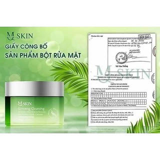 Bột Rửa Mặt Nhân Sâm MQ
