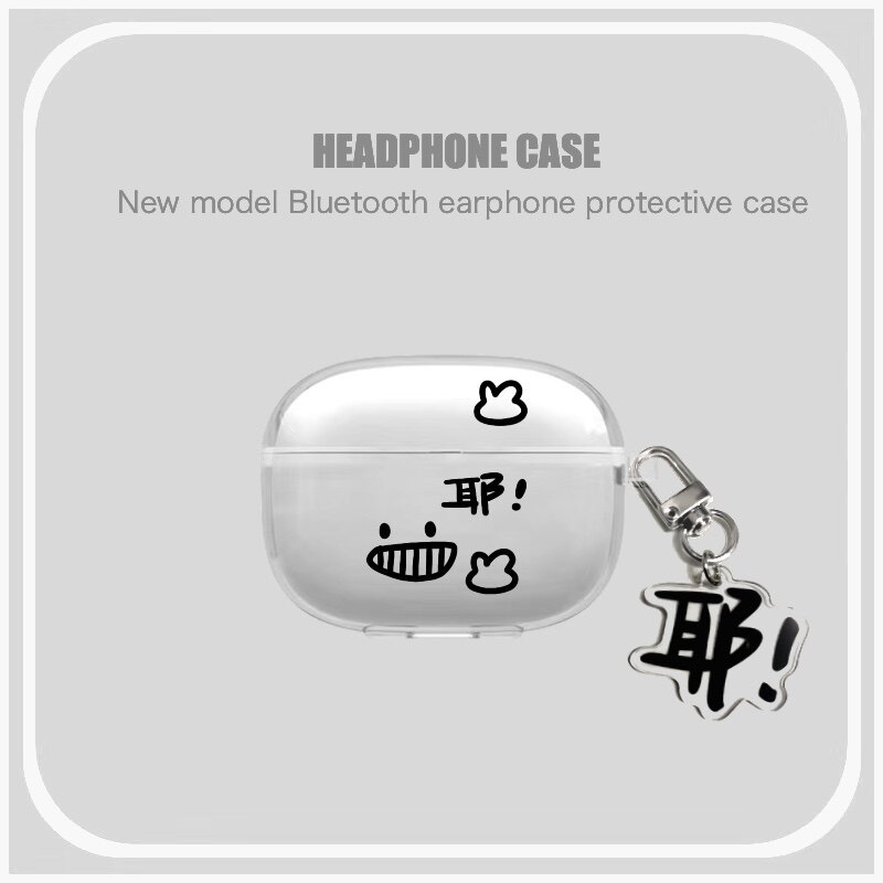 Biểu Hiện Dễ Thương Bier Thích Hợp Cho Tai Nghe Bluetooth Lenovo EA110 Vỏ Bảo Vệ EA230 Đơn Giản EA25